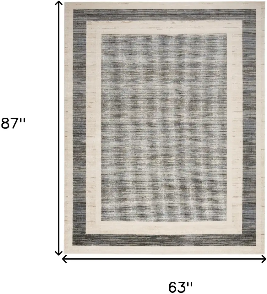 Gray Geometric Area Rug Photo 9