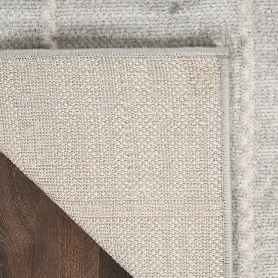 Gray Geometric Area Rug Photo 8