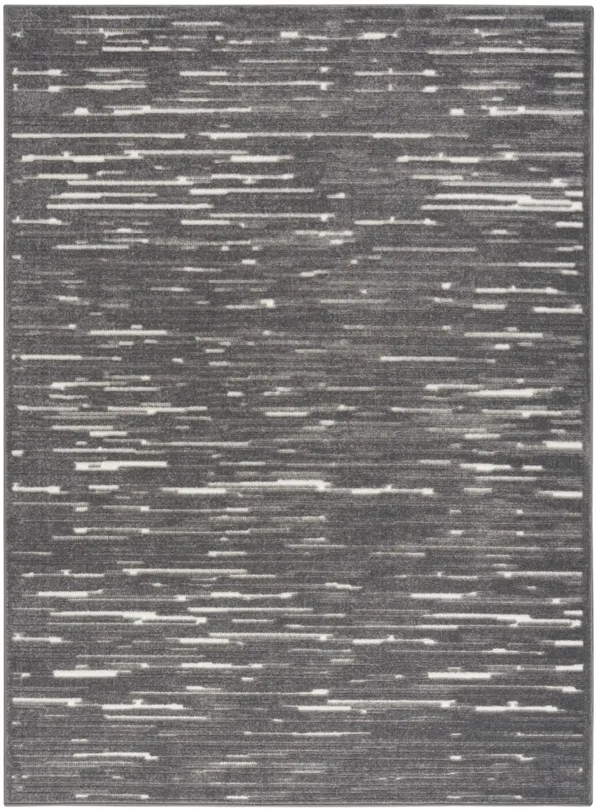 Gray Geometric Area Rug Photo 2