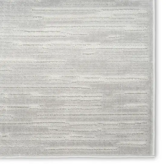 Gray Geometric Area Rug Photo 8