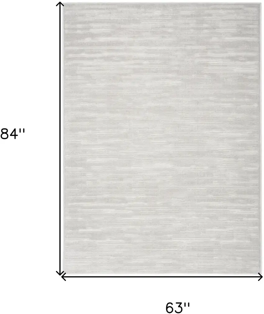 Gray Geometric Area Rug Photo 3