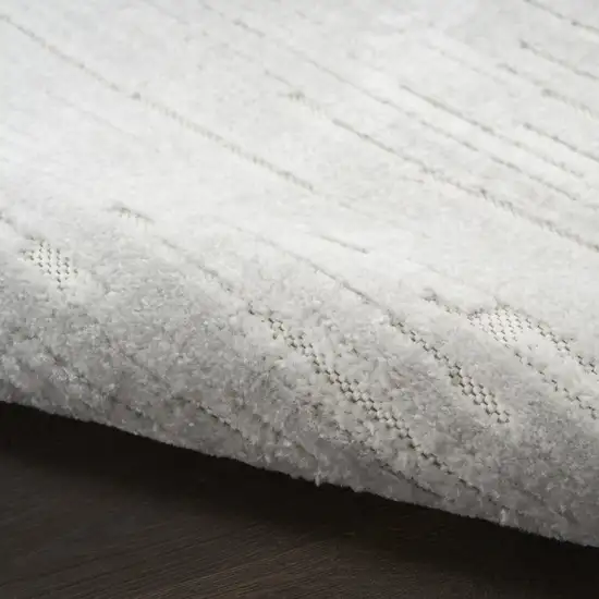 Gray Geometric Area Rug Photo 7