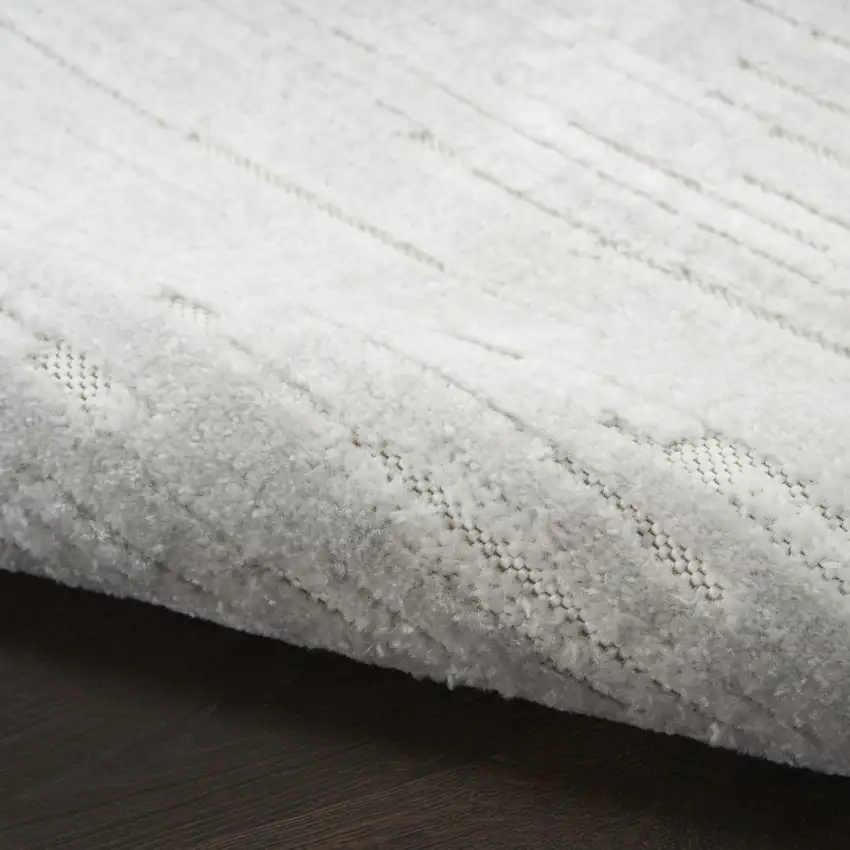 Gray Geometric Area Rug Photo 7