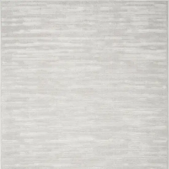 Gray Geometric Area Rug Photo 4