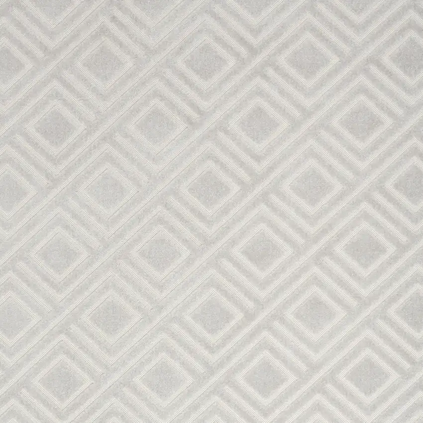 Gray Geometric Area Rug Photo 6