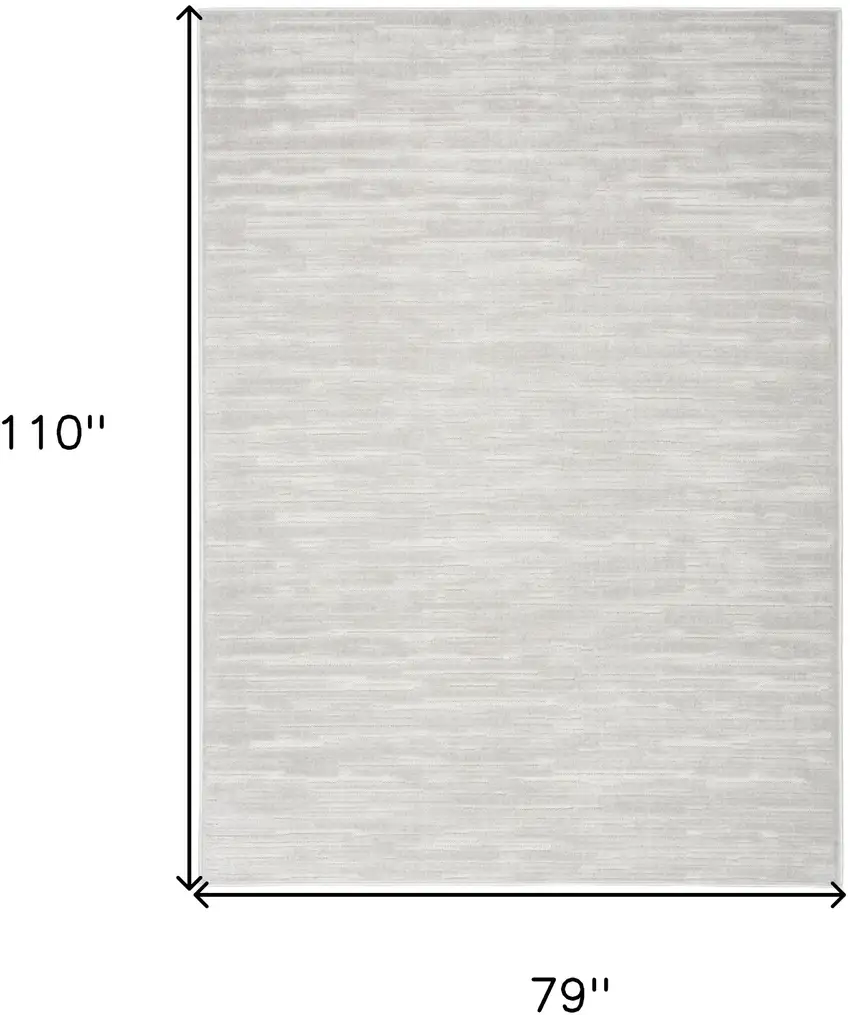 Gray Geometric Area Rug Photo 3