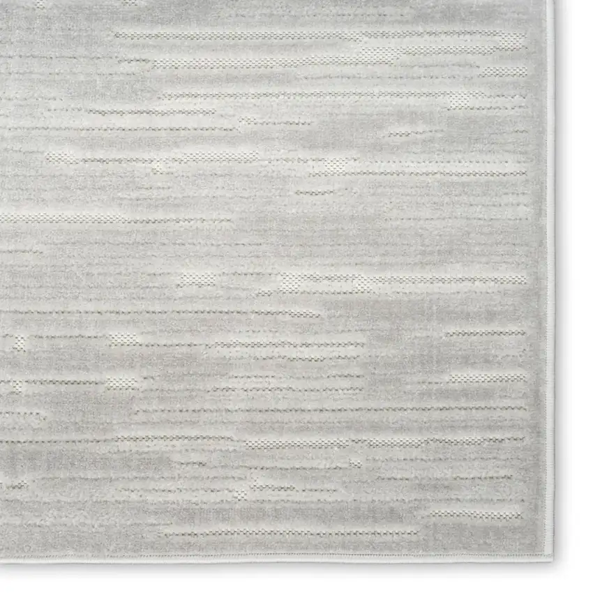 Gray Geometric Area Rug Photo 7