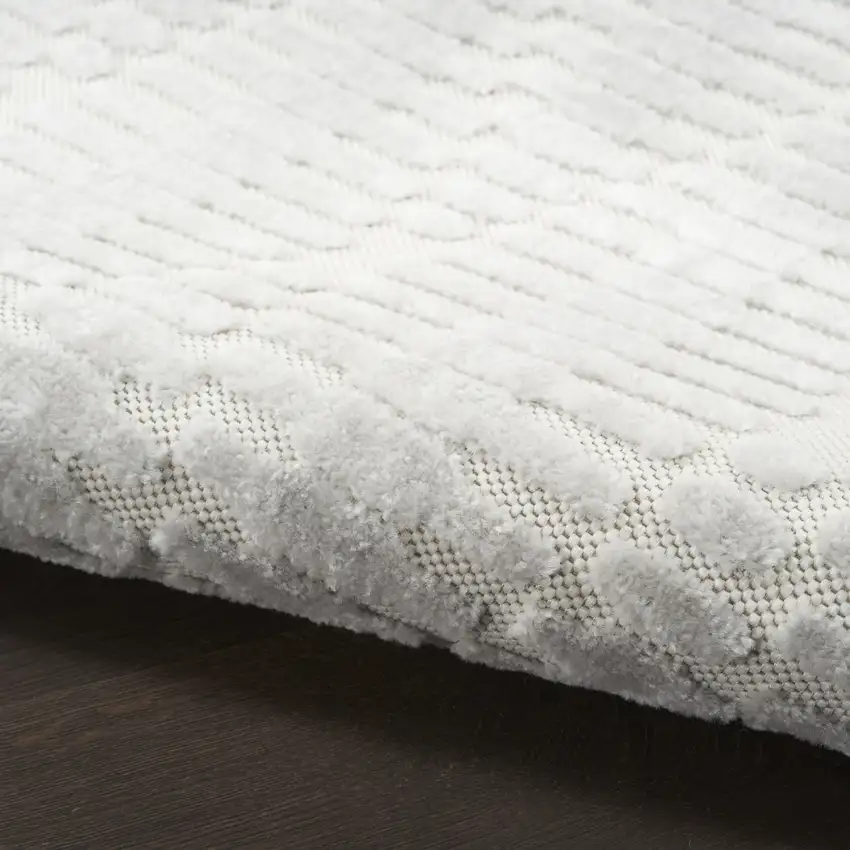 Gray Geometric Area Rug Photo 7