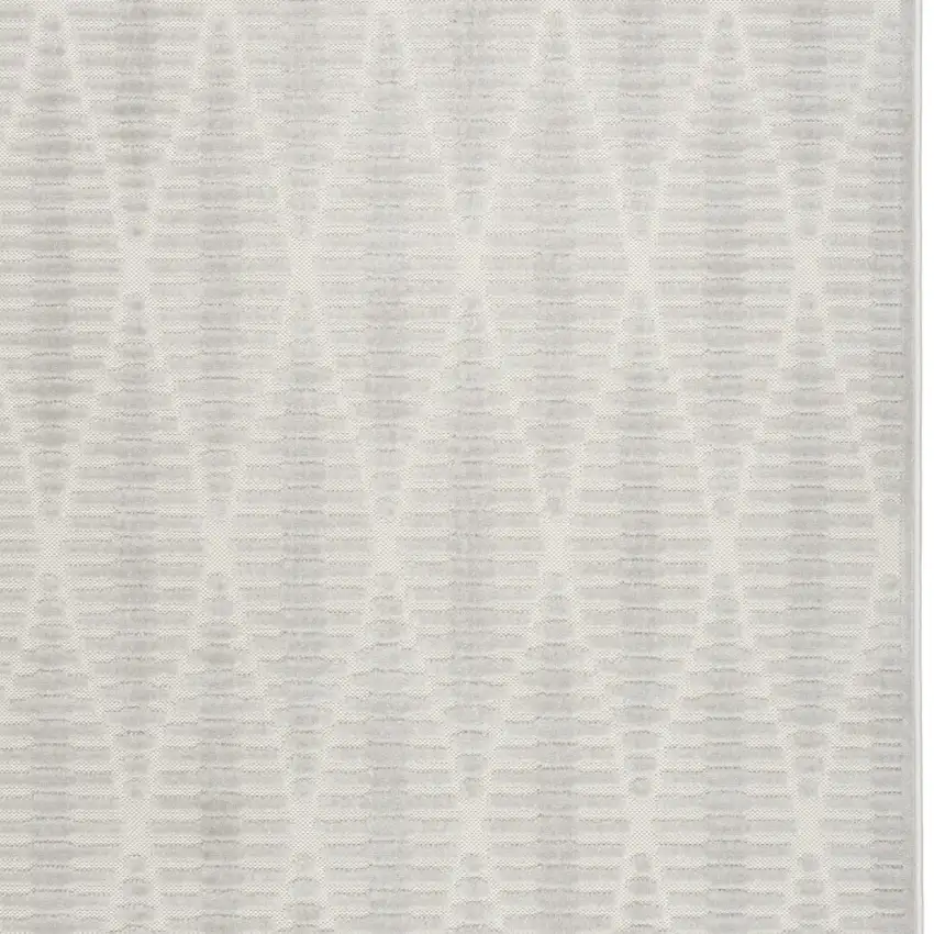Gray Geometric Area Rug Photo 7