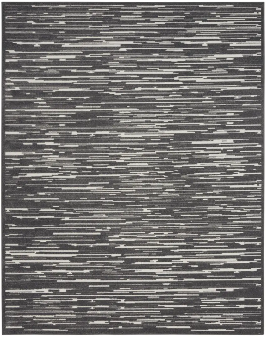 Gray Geometric Area Rug Photo 2