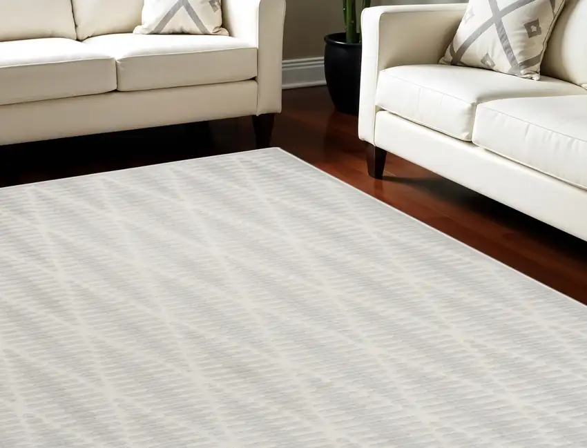 Gray Geometric Area Rug Photo 1