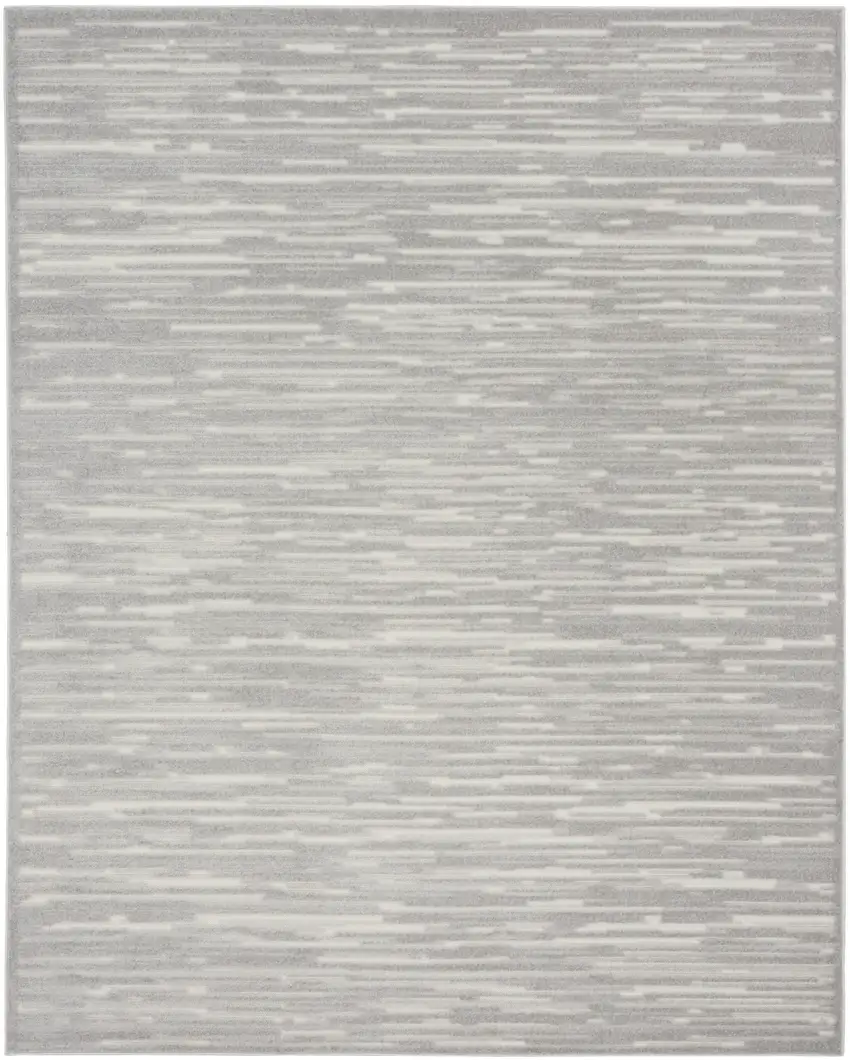 Gray Geometric Area Rug Photo 4