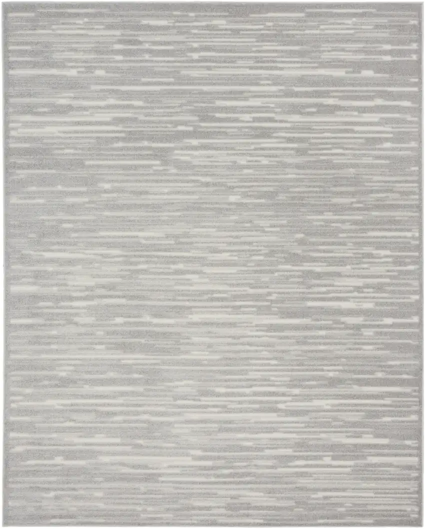 Gray Geometric Area Rug Photo 4