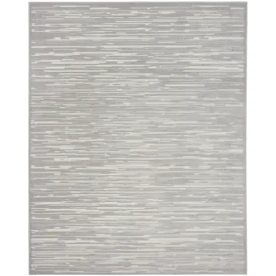 Gray Geometric Area Rug Photo 2