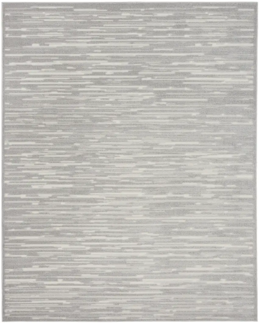 Gray Geometric Area Rug Photo 2