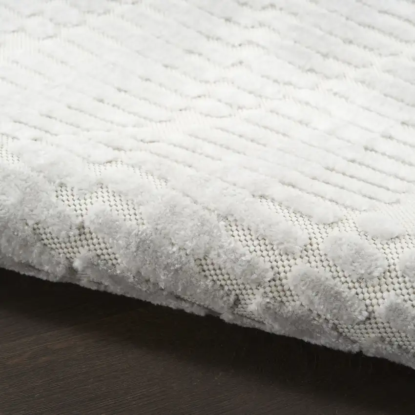 Gray Geometric Area Rug Photo 5