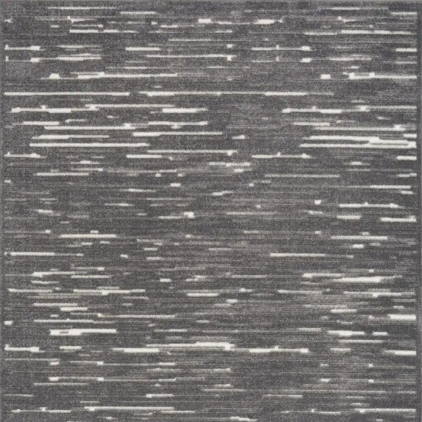 Gray Geometric Area Rug Photo 8