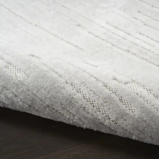 Gray Geometric Area Rug Photo 4