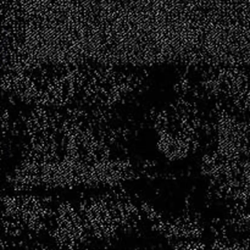 15' Gray Checkered Power Loom Runner Rug Photo 7