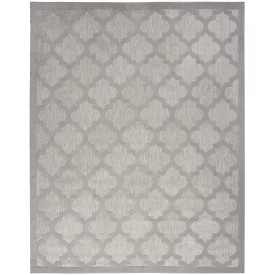 Gray Indoor Outdoor Area Rug Photo 1