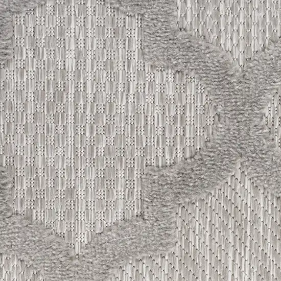 Gray Indoor Outdoor Area Rug Photo 8