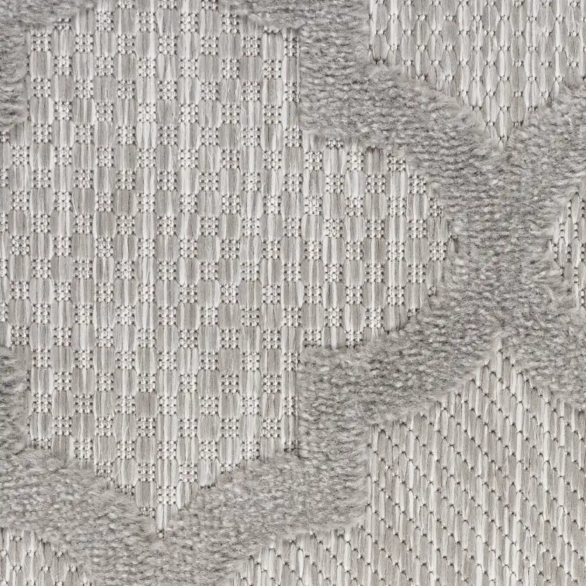 Gray Indoor Outdoor Area Rug Photo 8