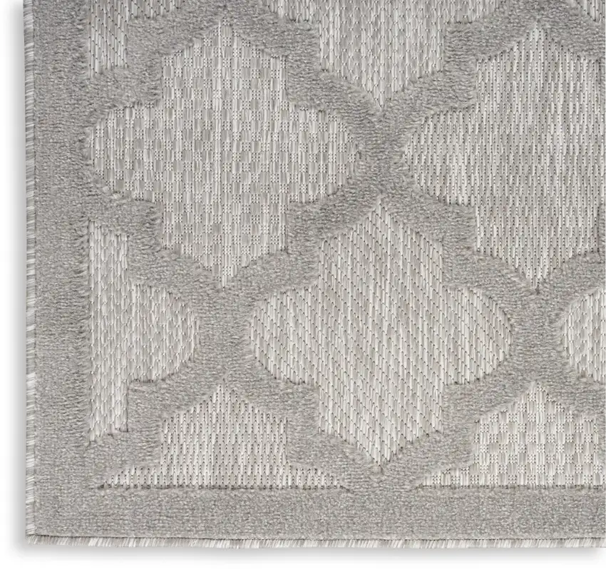 Gray Indoor Outdoor Area Rug Photo 4