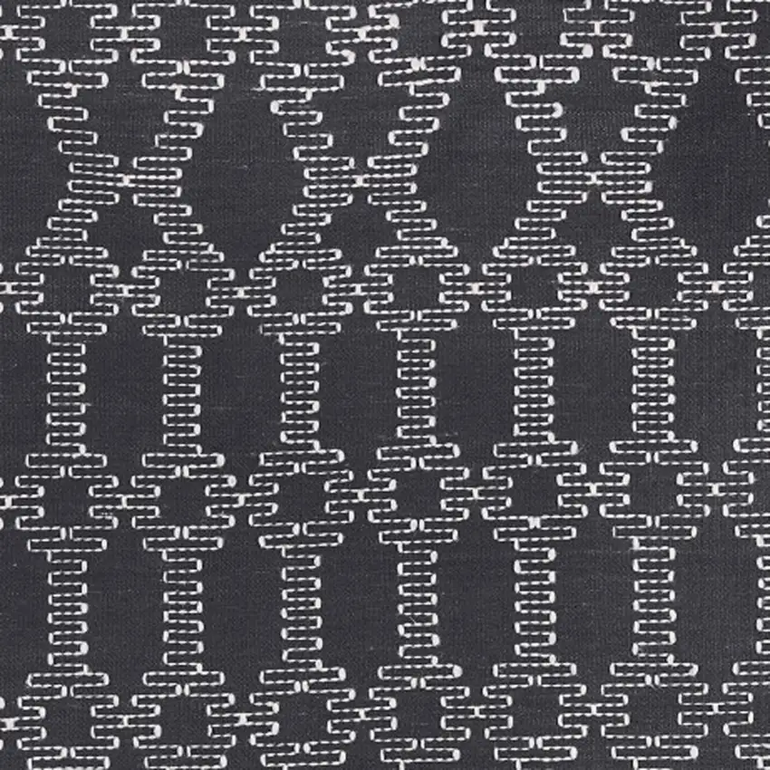 Gray Geometric Hand Woven Area Rug Photo 7