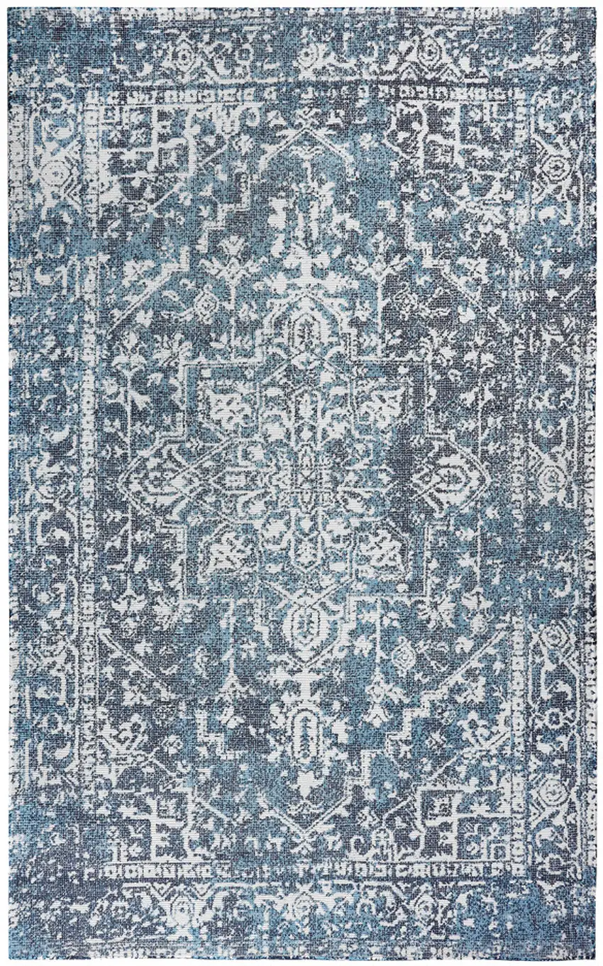 Gray Geometric Hand Woven Area Rug Photo 2