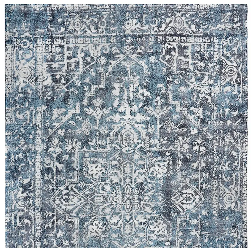 Gray Geometric Hand Woven Area Rug Photo 4