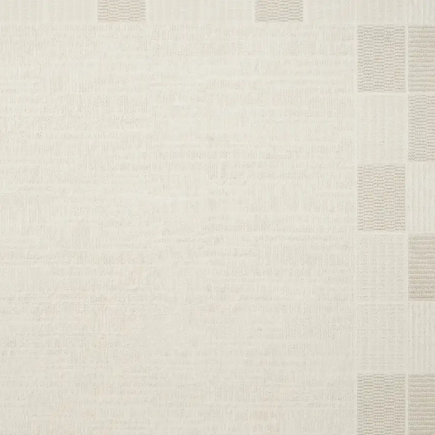 Gray Geometric Power Loom Area Rug Photo 9