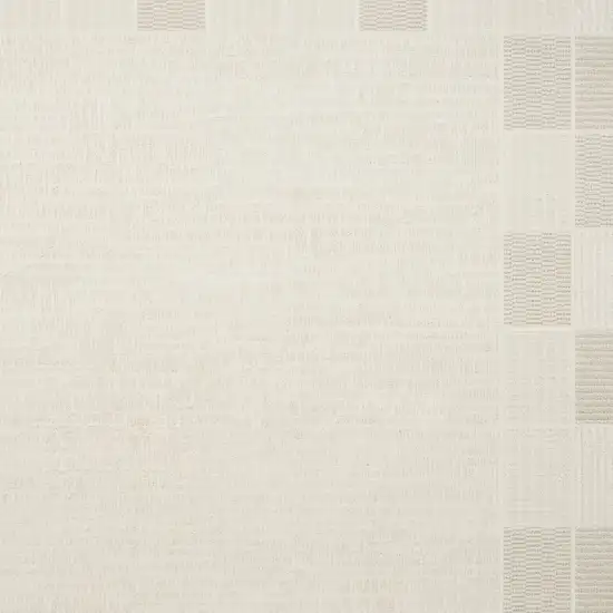 Gray Geometric Power Loom Area Rug Photo 9