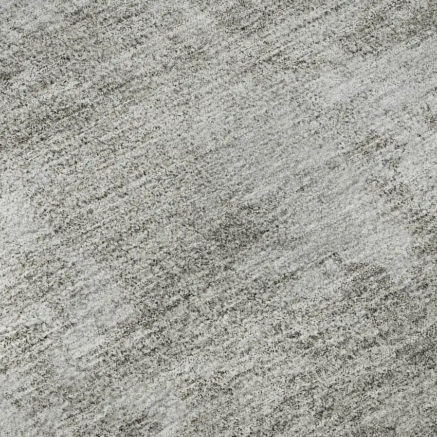 Gray Gold And Ivory Floral Washable Area Rug With UV Protection Photo 3