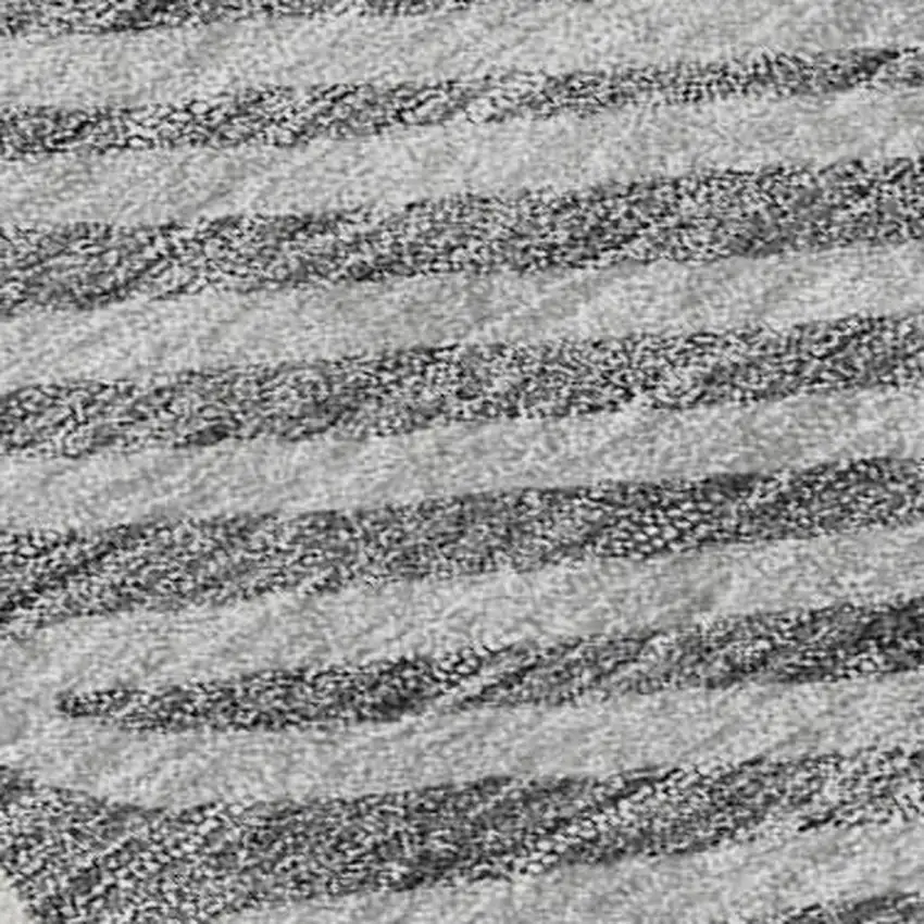 Gray Gold And Ivory Floral Washable Area Rug With UV Protection Photo 8