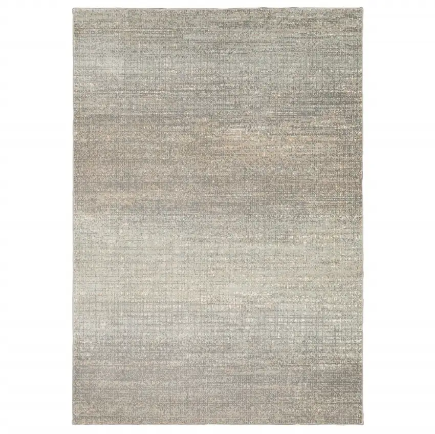 Gray Green Abstract Confetti Indoor Area Rug Photo 5