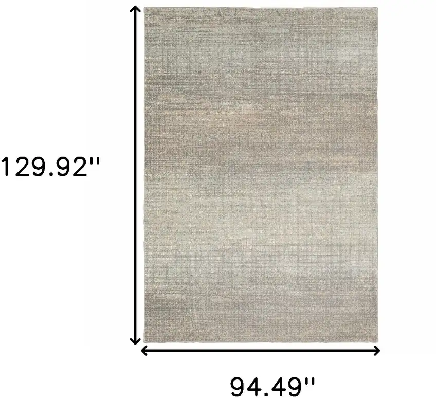 Gray Green Abstract Confetti Indoor Area Rug Photo 6