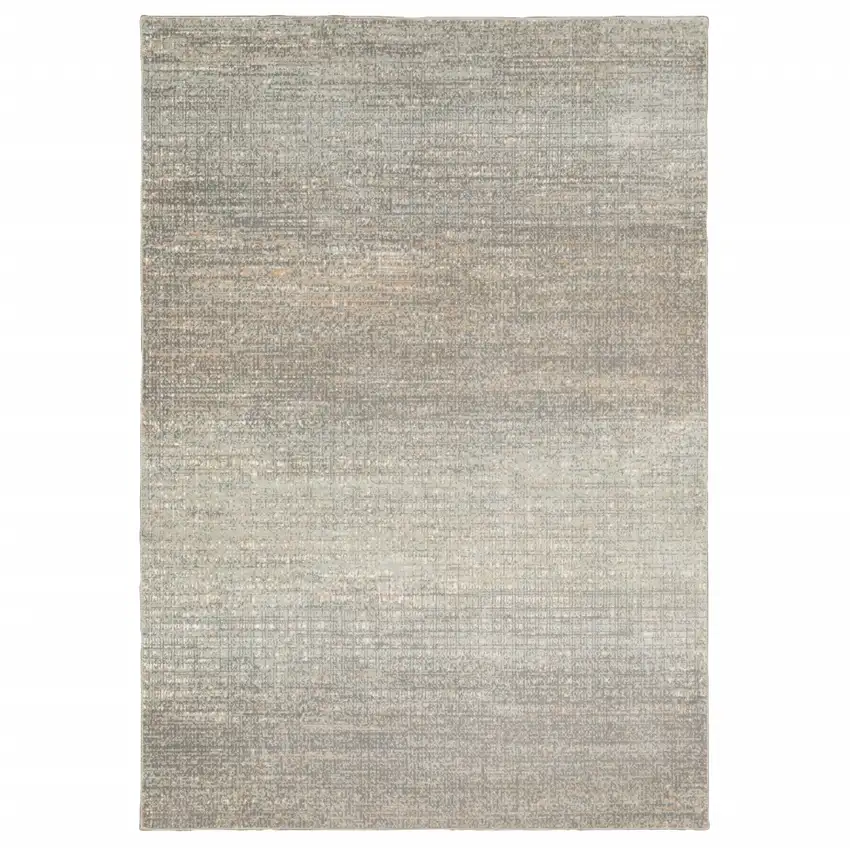 Gray Green Abstract Confetti Indoor Area Rug Photo 1