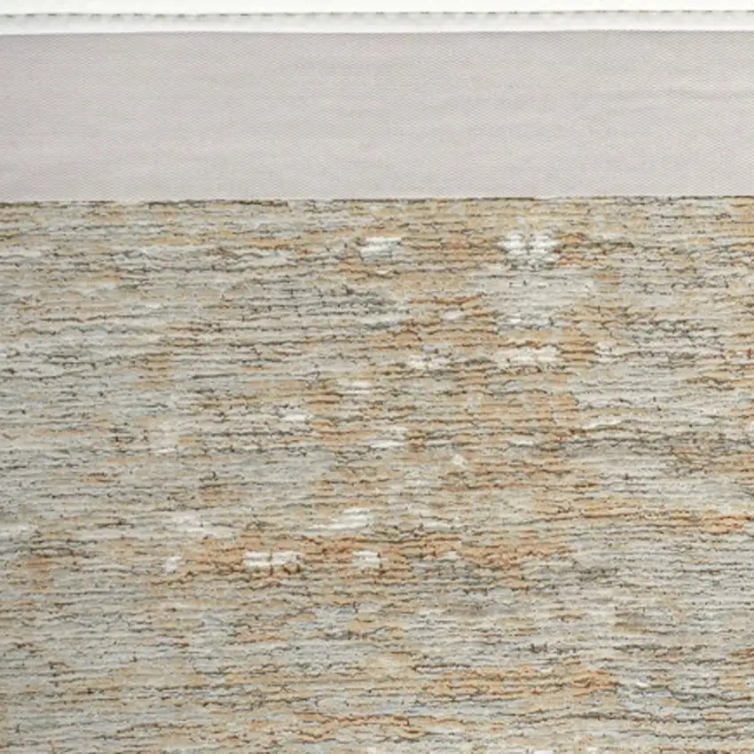 Gray Green And Brown Tribal Washable Area Rug With UV Protection Photo 5