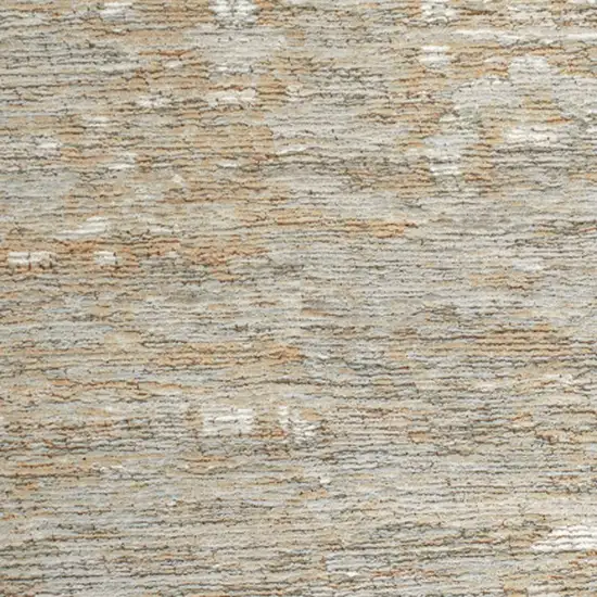 Gray Green And Brown Tribal Washable Area Rug With UV Protection Photo 5