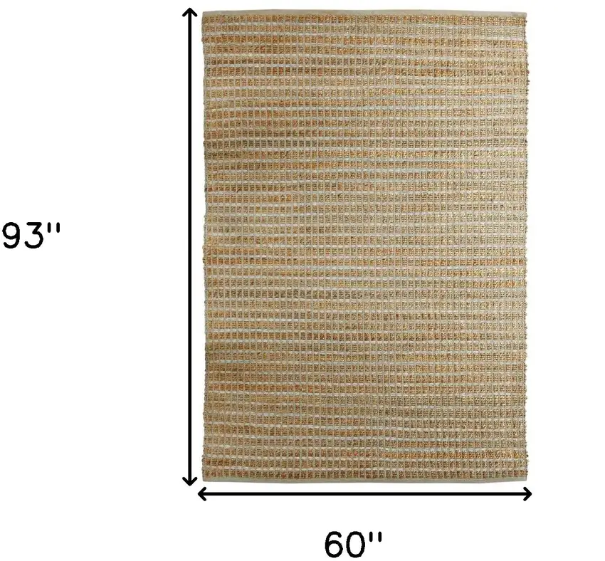 Gray Grid Farmhouse Area Rug Photo 8