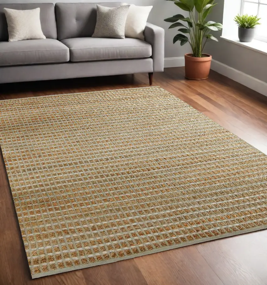 Natural Hand Woven Area Rug Photo 1
