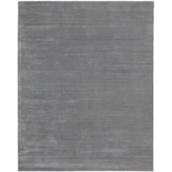 Gray Hand Woven Area Rug Photo 2