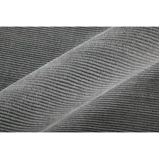 Gray Hand Woven Area Rug Photo 8