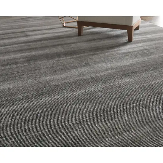 Gray Hand Woven Area Rug Photo 5
