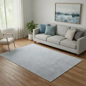 Photo of Gray Hand Woven Area Rug