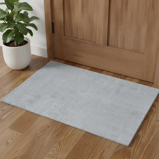 Gray Hand Woven Area Rug Photo 1