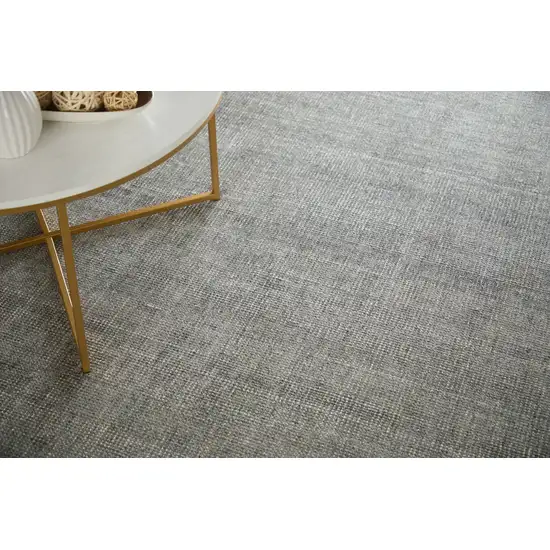 Gray Hand Woven Area Rug Photo 5