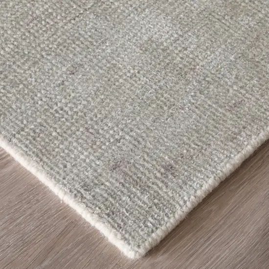 Gray Hand Woven Area Rug Photo 6
