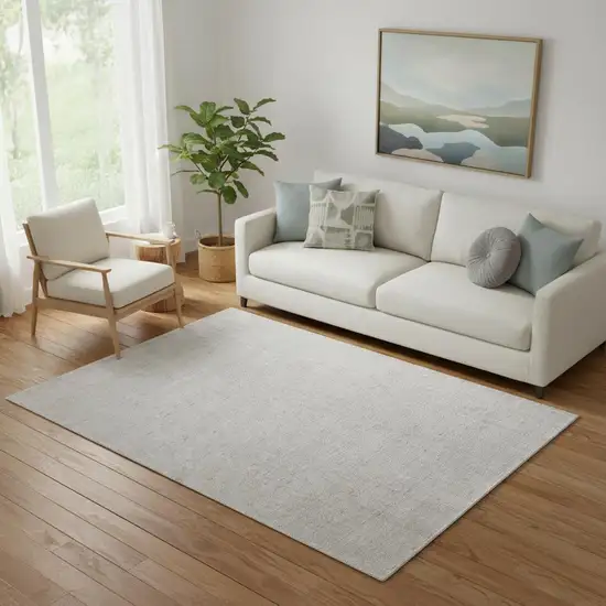 Gray Hand Woven Area Rug Photo 1