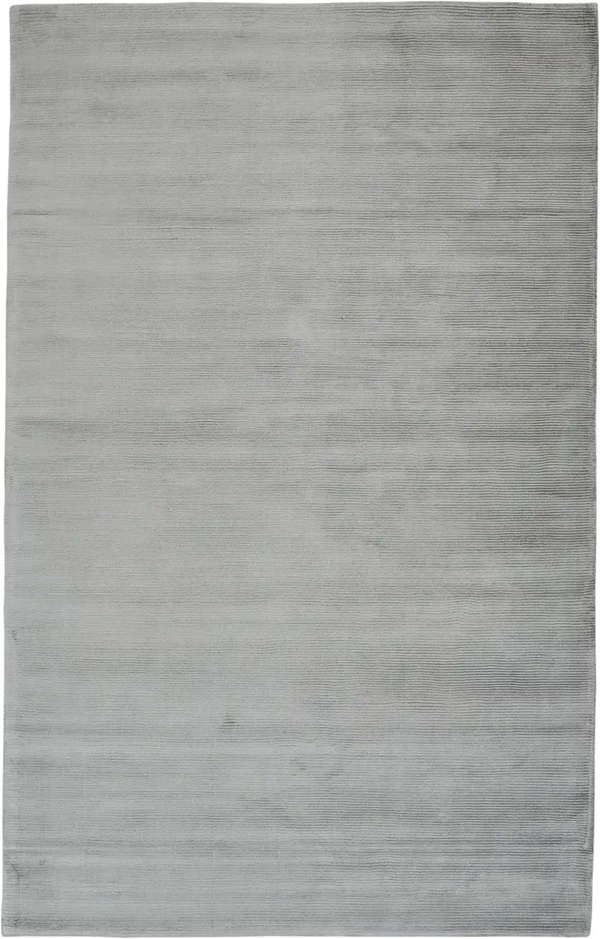 Gray Hand Woven Area Rug Photo 4